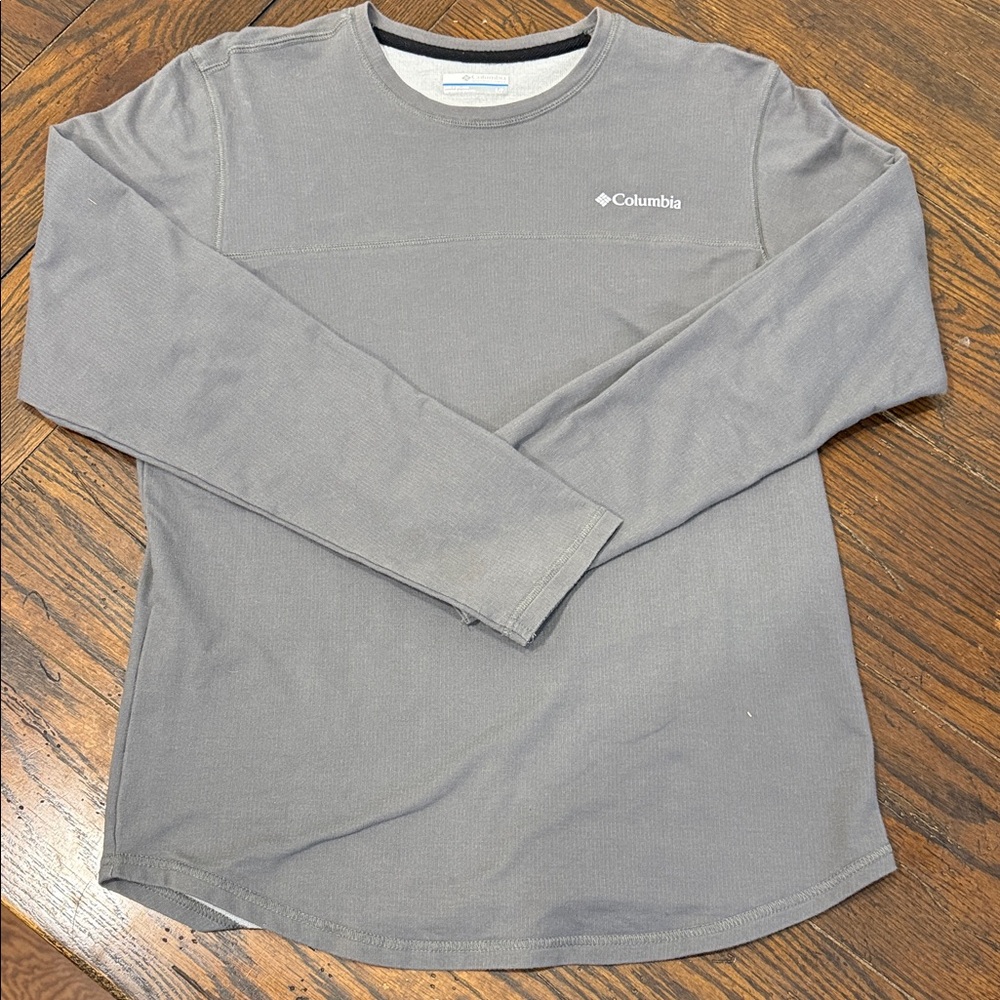 Columbia Men's Gray Long Sleeve Top